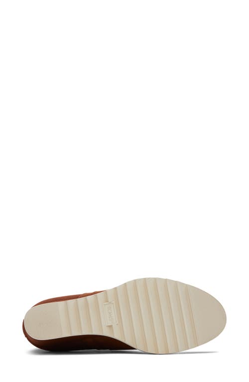 Toms Maddie Womens Suede Stretch Booties In Brown