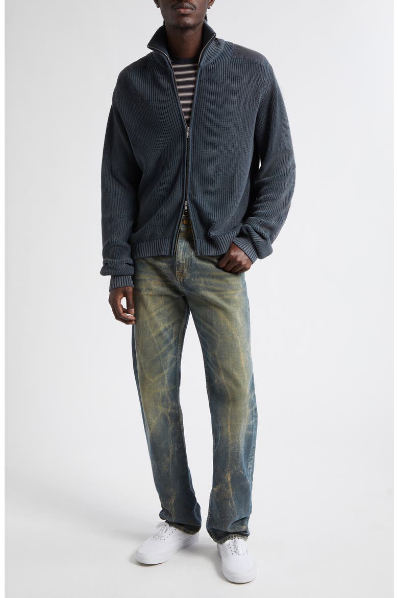 Lars Organic Cotton Straight Leg Jeans, Alternate, color, ACID FOREST