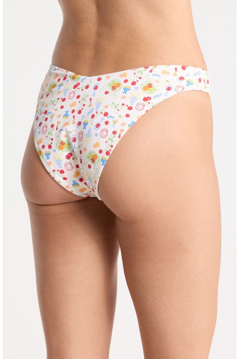 Angel Cheeky Bikini Bottoms, Alternate, color, MERCATO
