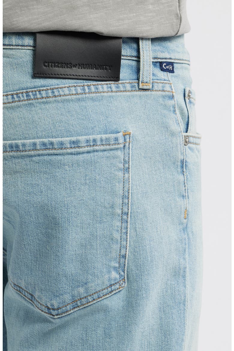 Elijah Relaxed Straight Leg Cotton & Cashmere Jeans, Alternate, color, ACCOLADE LIGHT INDIGO