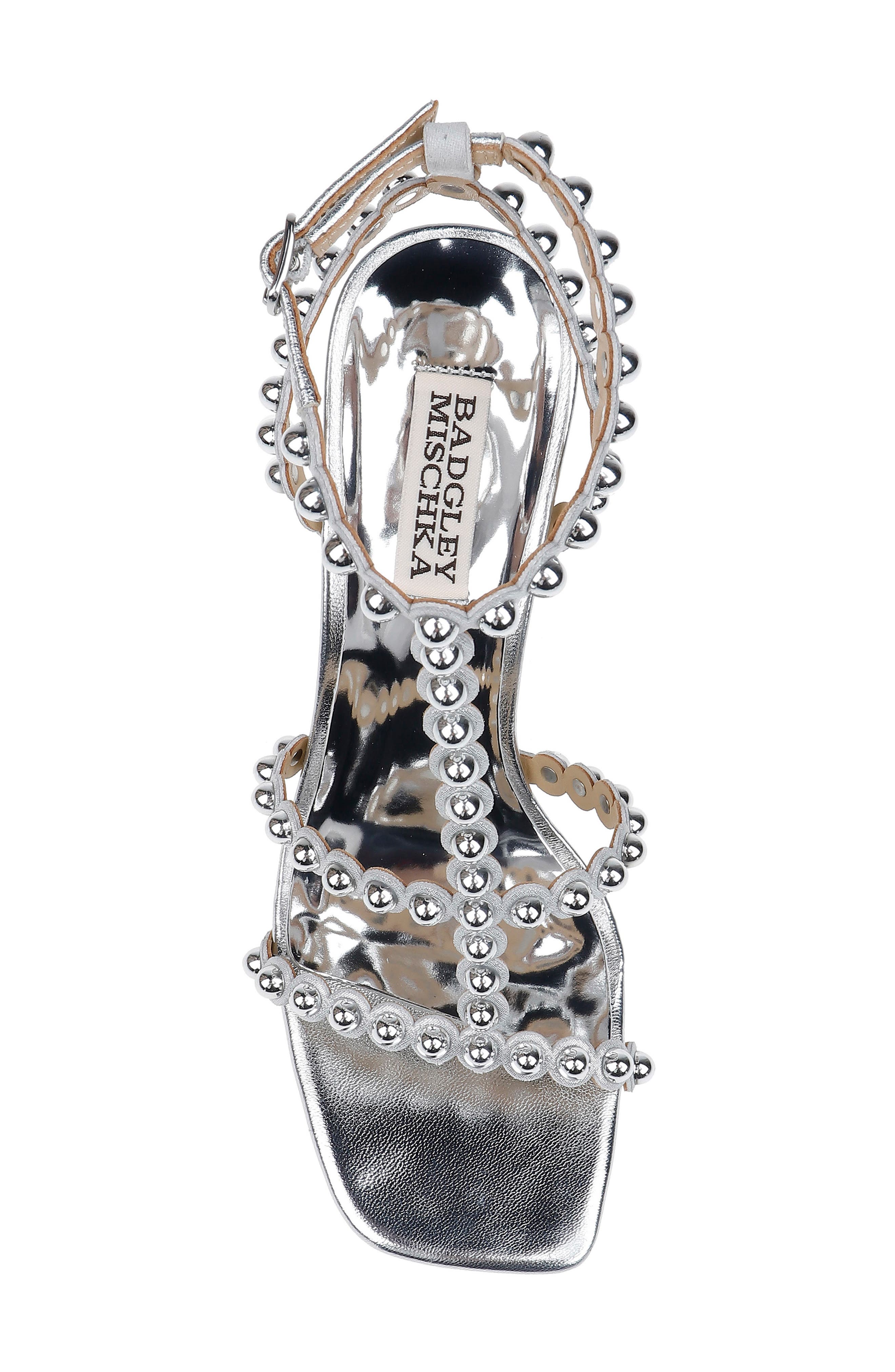 Camilia Square Toe Sandal, Alternate, color, SILVER