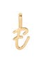  Gold Vermeil Initial E