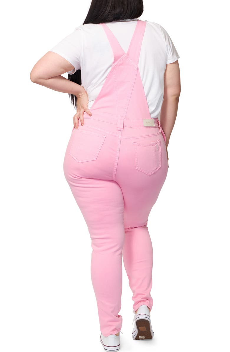 SLINK Jeans Denim Overalls, Alternate, color, 