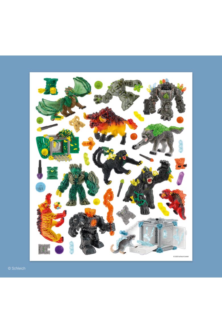 Panorama Sticker Book, Alternate, color, Multicolored