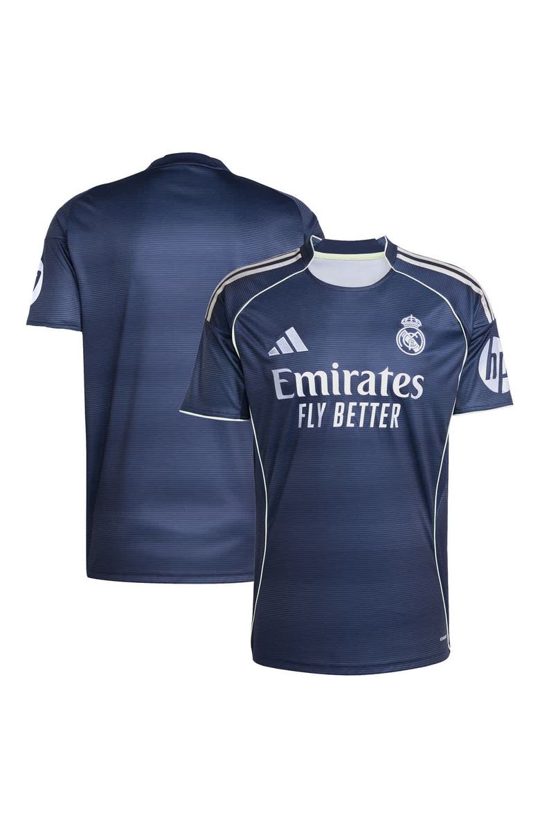 adidas Men's adidas Blue Real Madrid 2025/26 Away Replica Jersey, Alternate, color, Blue