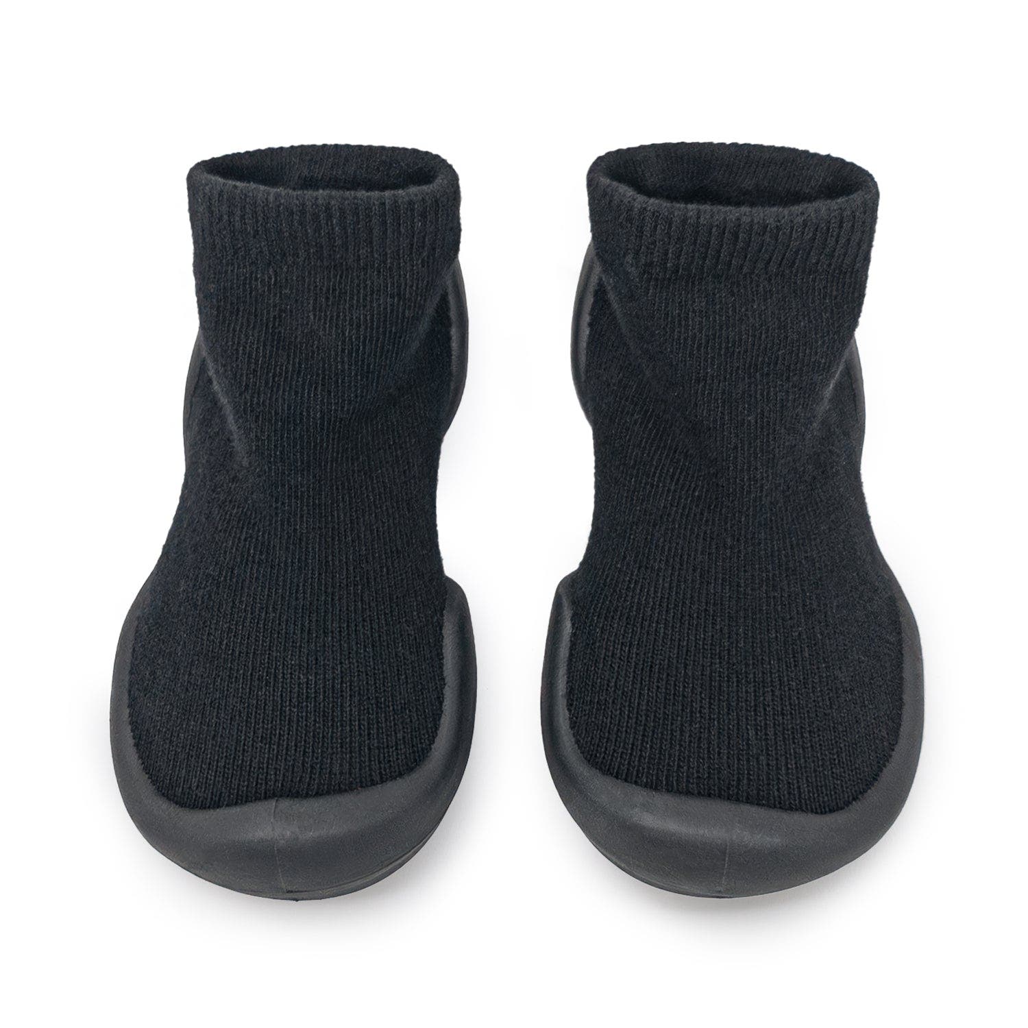 Komuello Toddler Sock Shoes Simple - Brick, Main, color, Black