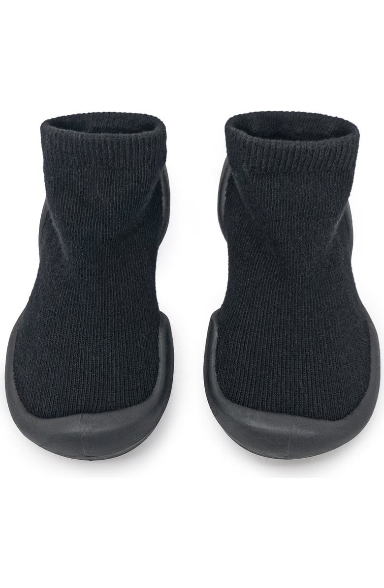 Komuello Toddler Sock Shoes Simple - Brick, Main, color, Black