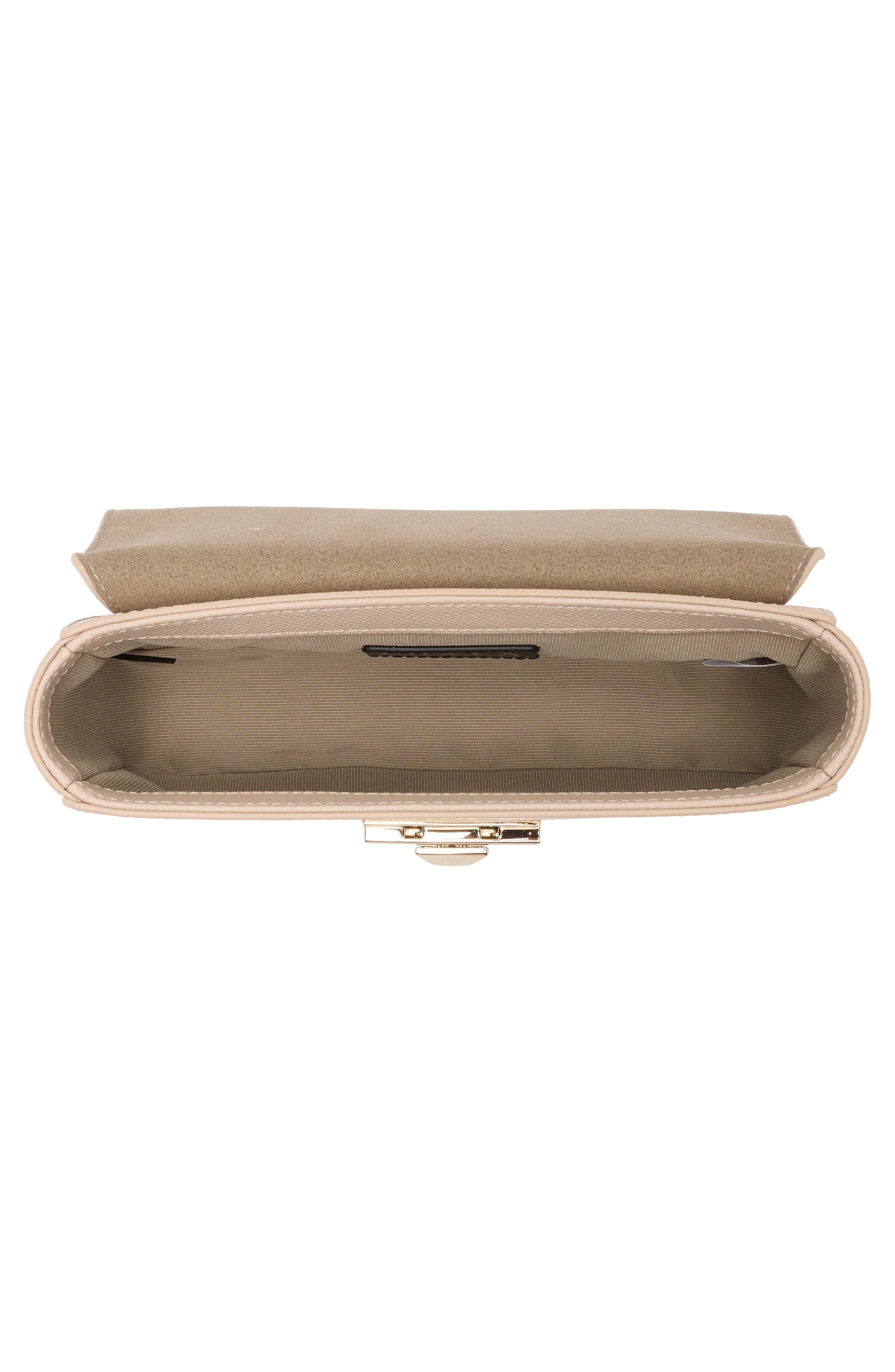 Venere Micro Leather Top Handle Bag, Alternate, color, BALLERINA I
