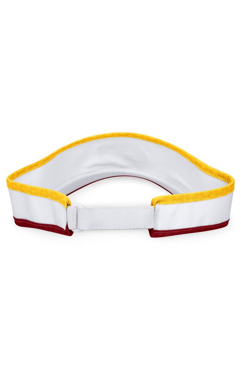 TOP OF THE WORLD Men's Top of the World White Arizona State Sun Devils Daybreak Adjustable Visor, Alternate, color, White