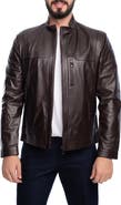 VELLAPAIS Lisbon Leather Jacket