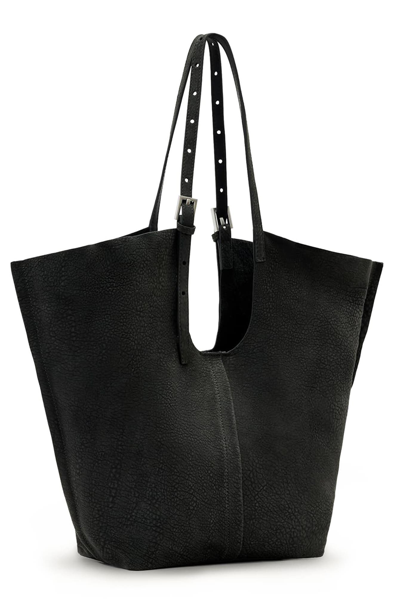 AllSaints Ara Tote Bag, Alternate, color, Meteorite Grey