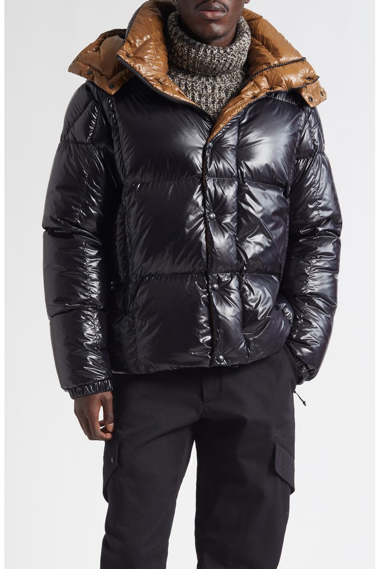 Parana Down Jacket with Removable Hood, Main, color, BLACK