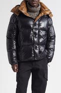 Moncler Parana Down Jacket with Removable Hood