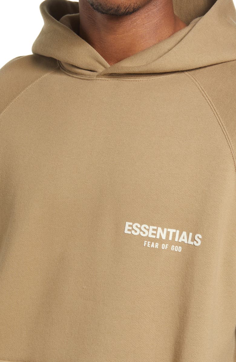 Fear of God Essentials Cotton Blend Hoodie, Alternate, color,