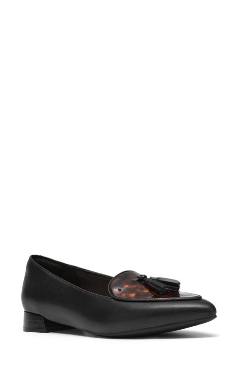 Natalyn Quartz Croc Embossed Loafer