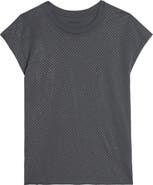 Zadig
Voltaire Cloe Strass Crystal Embellished Dolman Sleeve Top