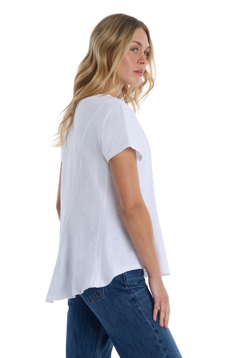 Round neck short sleeve tee, Alternate, color, Black