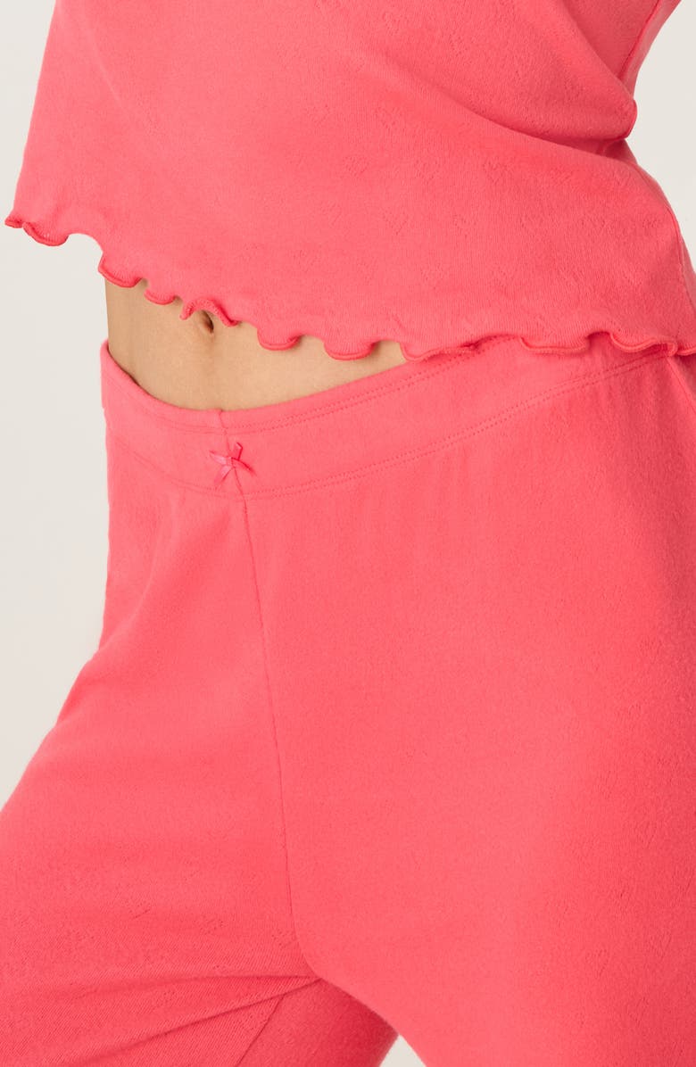 PJ Salvage Tropical Pajama Pants, Alternate, color, Raspberry