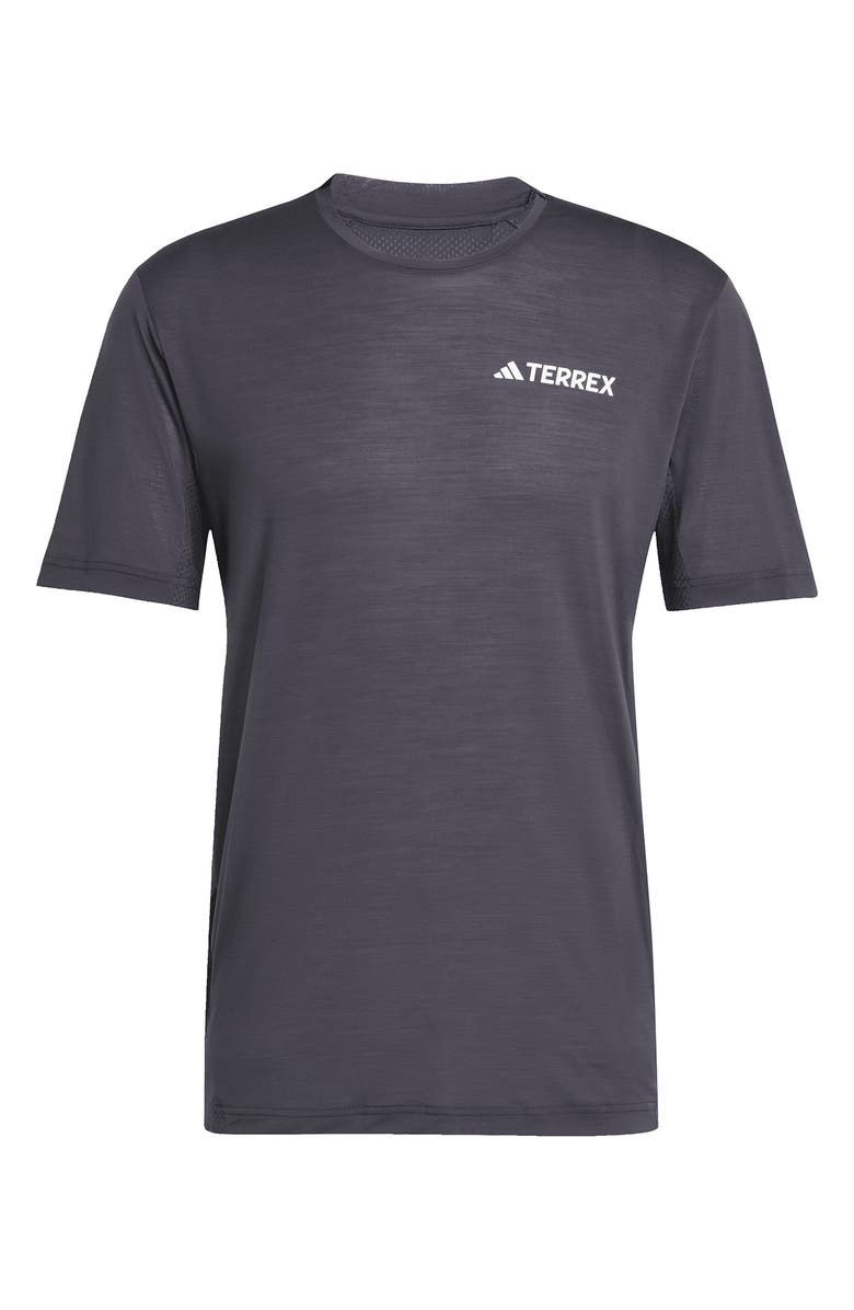 adidas Terrex Tech T-Shirt, Alternate, color, Carbon