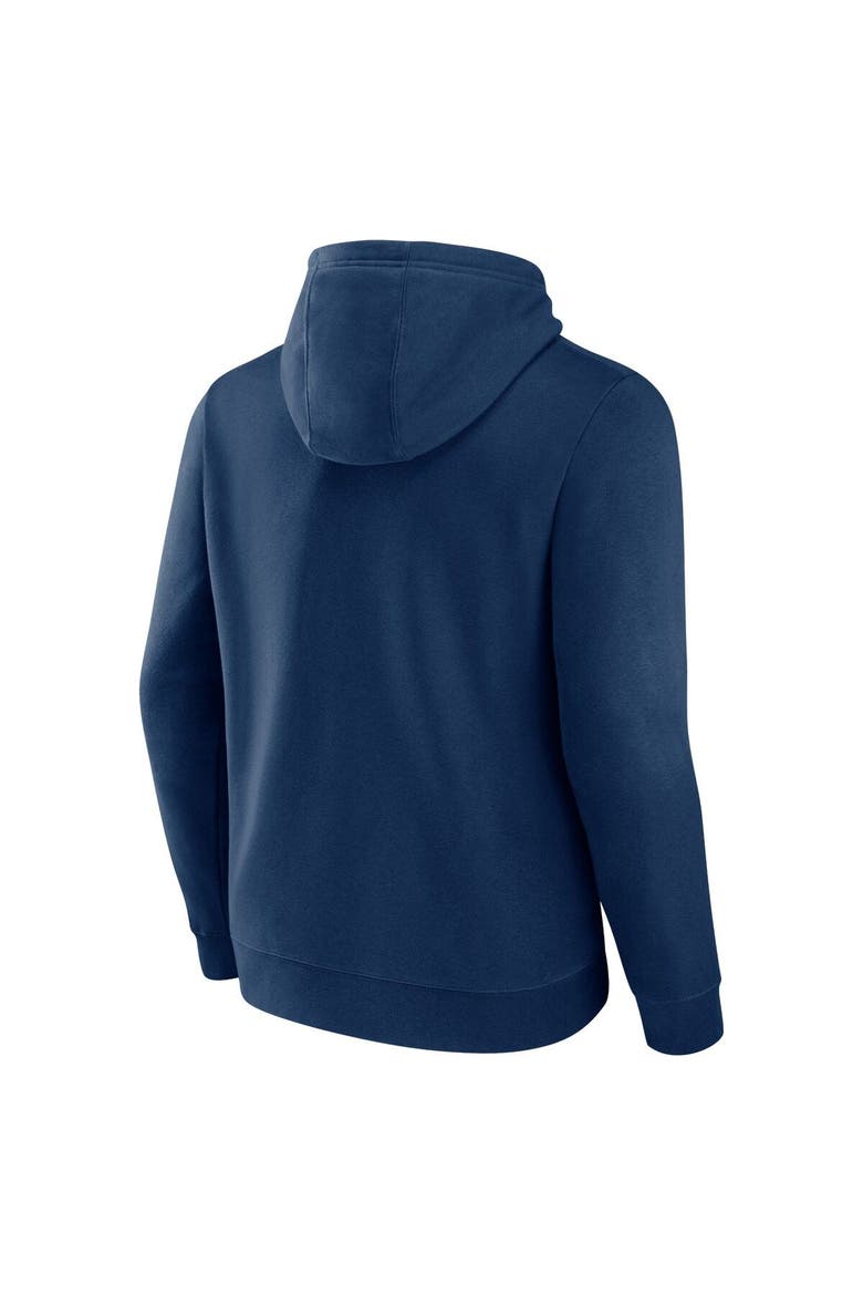 Men's Fanatics Branded  Navy Houston Texans Between the Pylons Pullover Hoodie, Alternate, color, Navy