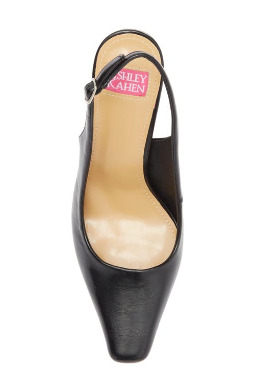 Ashley Kahen Salsa Slingback Pump In Black