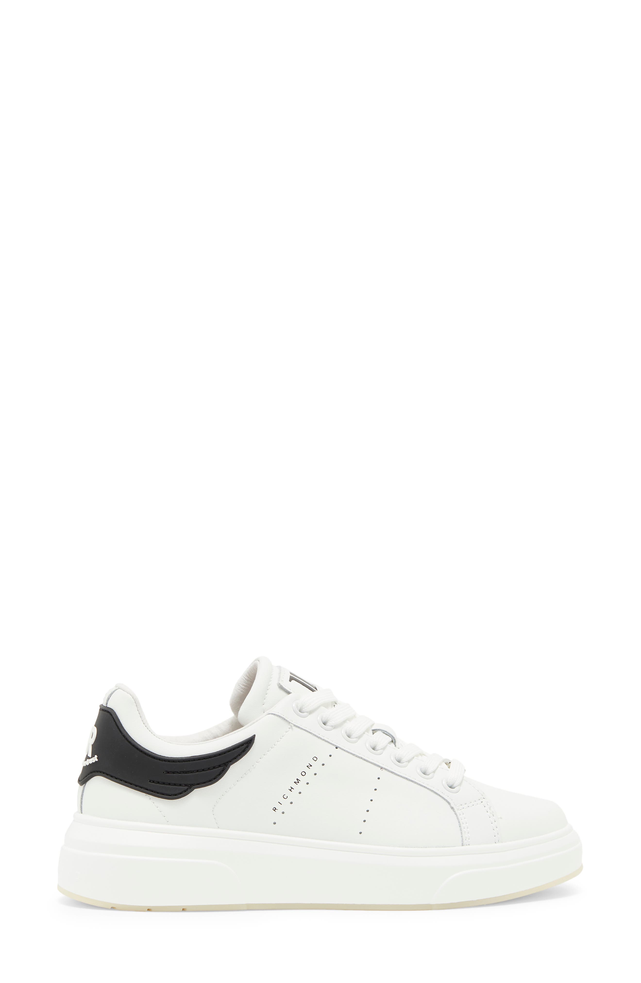 JOHN RICHMOND Perforated Low Top Sneaker, Alternate, color, 