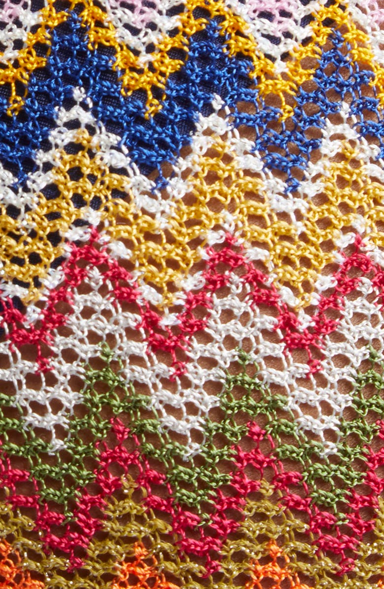 Missoni Chevron Cover-Up Miniskirt, Alternate, color, 