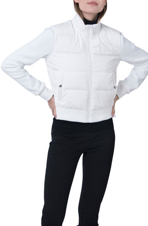 Nina Hybrid Water Resistant Down Recycled Down Puffer Jacket
