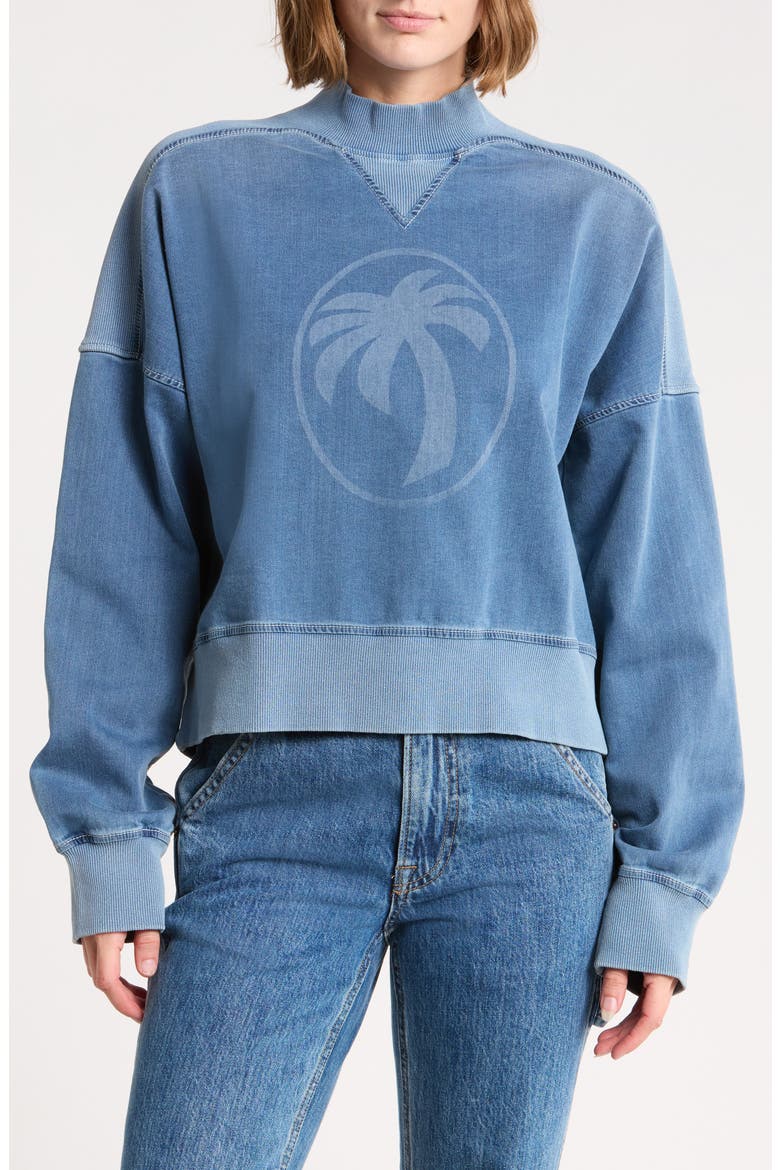 Crewneck Sweater, Main, color, INDIGO