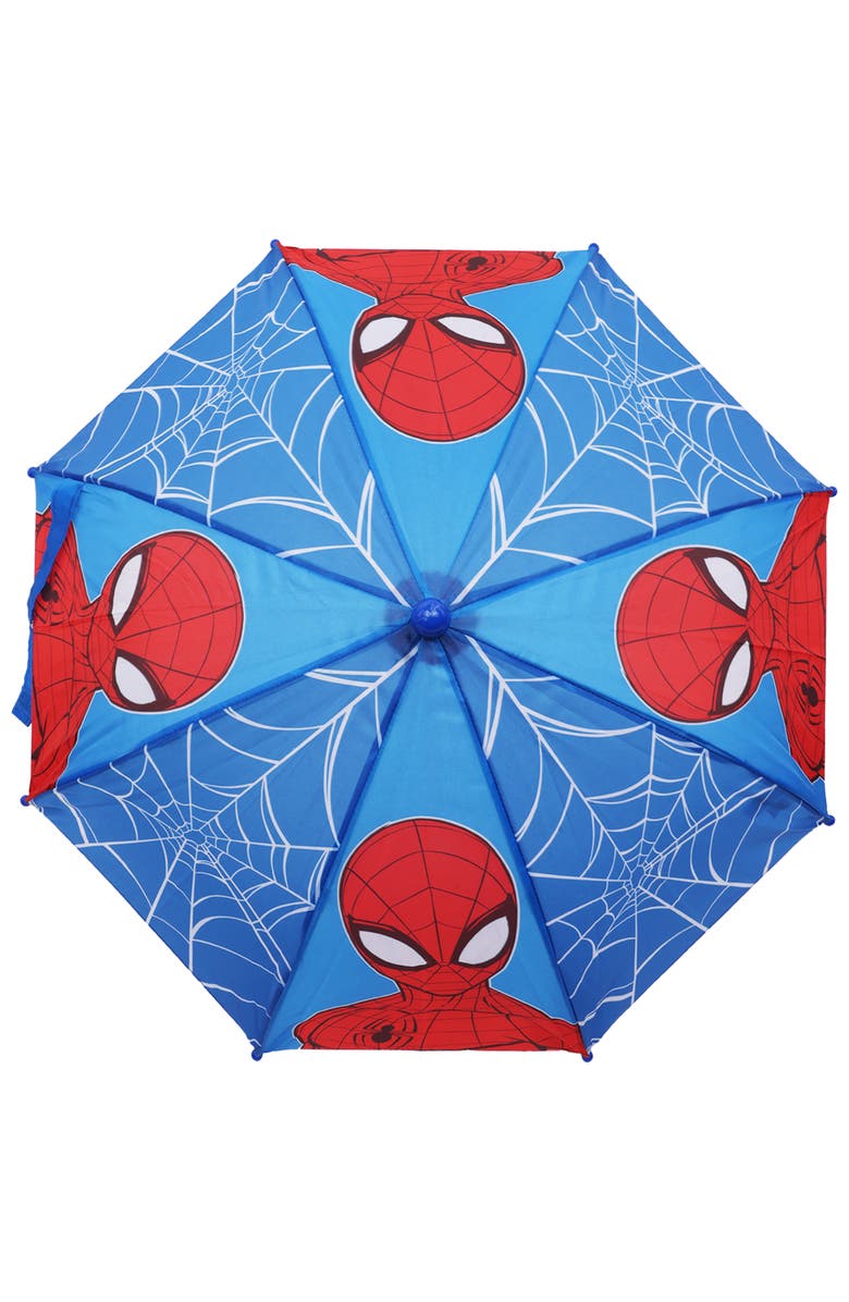 Marvel Spider-Man Web Kids Umbrella, Alternate, color, Multi