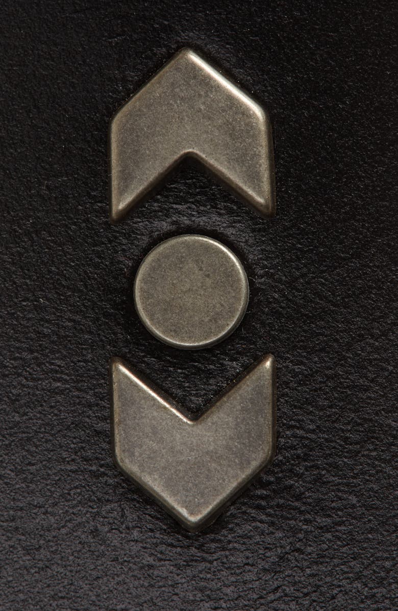 Isabel Marant Zap Studded Leather Belt, Alternate, color,