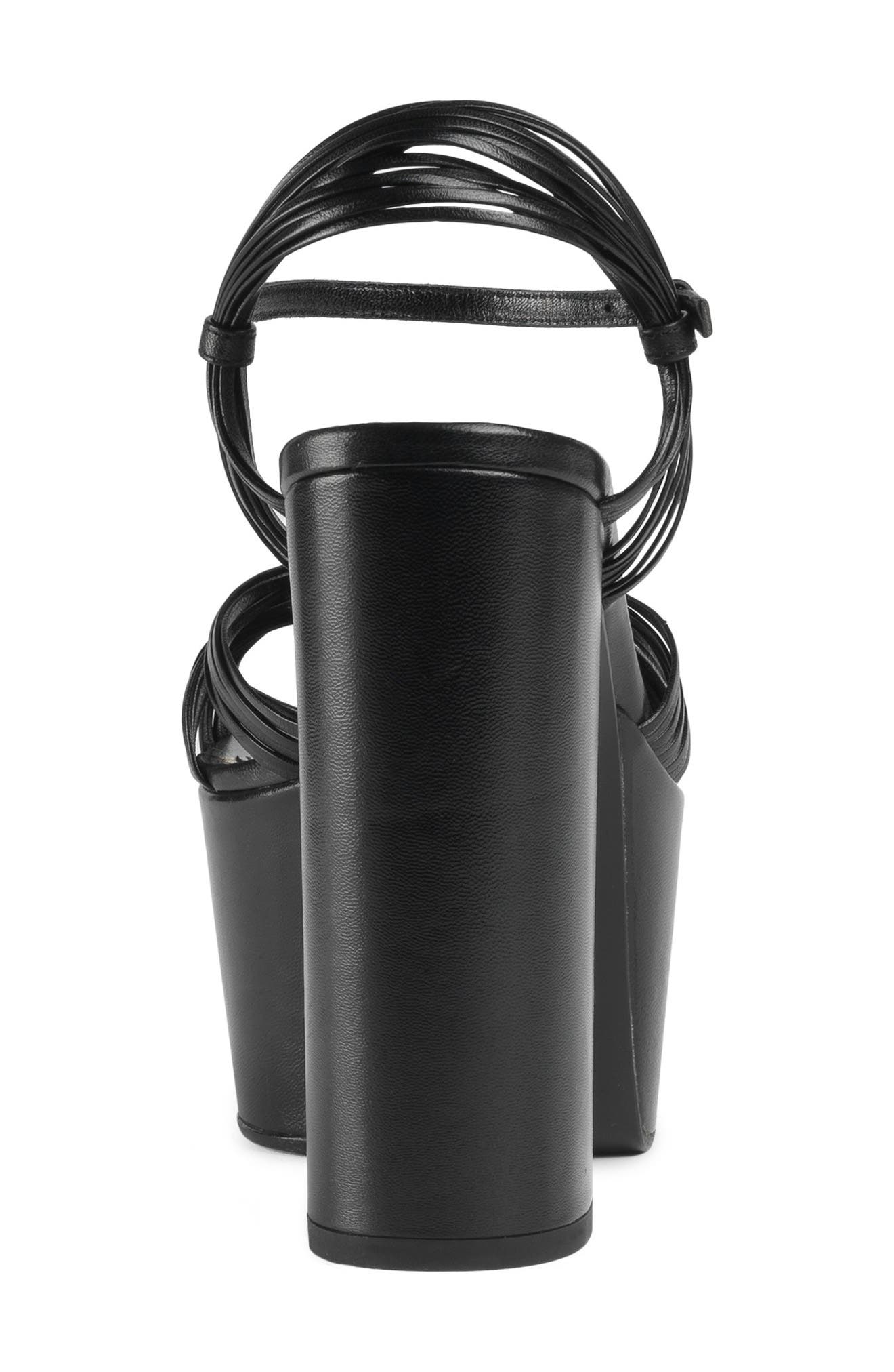 Gucci Crawford Strappy Platform Sandal, Alternate, color, 