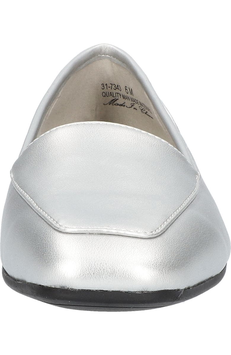 EASY STREET Thrill Loafer - Multiple Widths Available, Alternate, color, Silver
