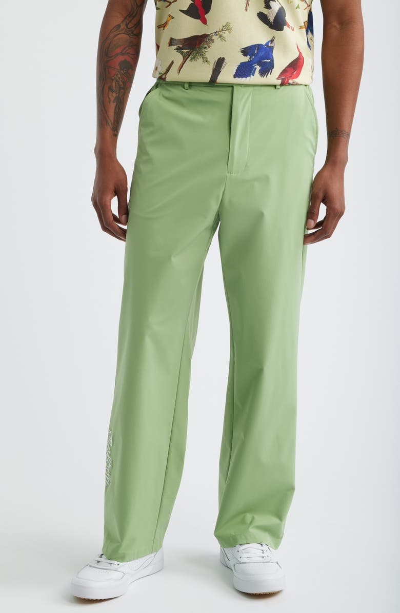 Malbon Golf Magnolia Performance Pants, Main, color, Seafoam Sage