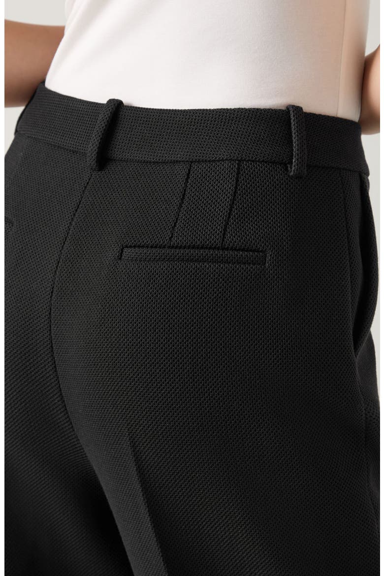 Rosa Slim Fit Ankle Trousers, Alternate, color, BLACK