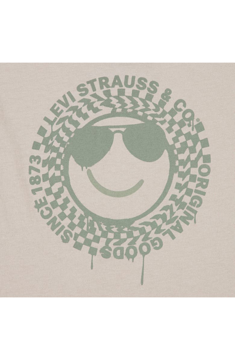 Levi's Kids' Smiley Graphic T-Shirt & Shorts Set, Alternate, color, 