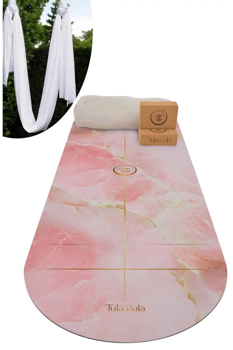 Align & Fly Meraki Mat Suede Rose Quartz Design Set - Vegan Suede, Alternate, color, Rose Quartz