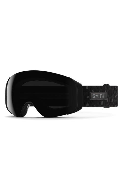 Smith 4d Mag 155mm Special Fit Snow Goggles In Black