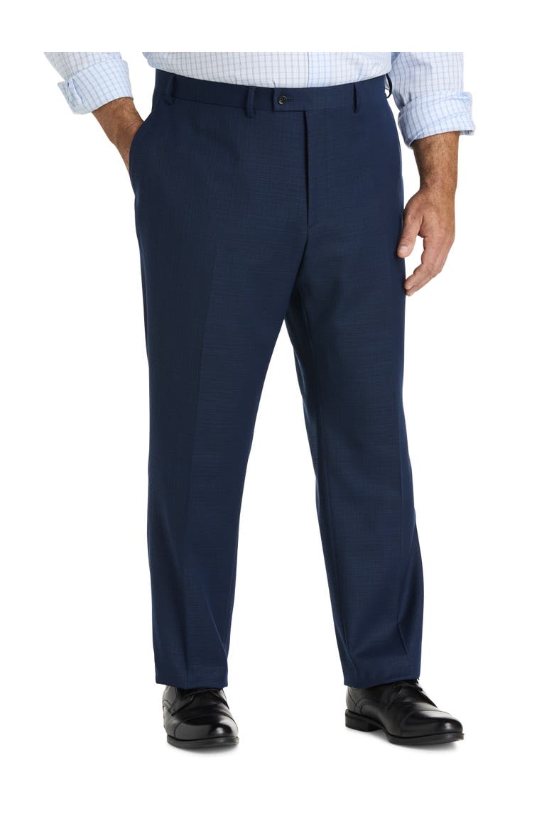 Big & Tall Classic Suit Pants, Main, color, NAVY