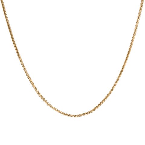 Wheat Chain Layering Necklace