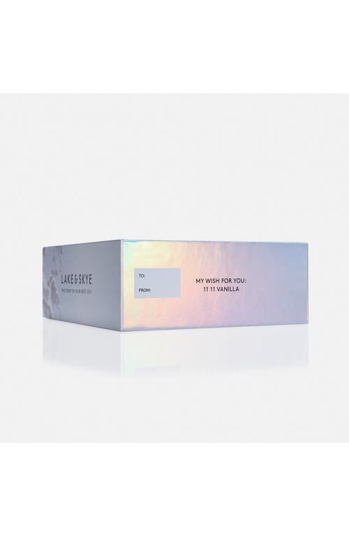 Lake & Skye 11 11 Vanilla Eau De Toilette Set $130 Value In Transparent