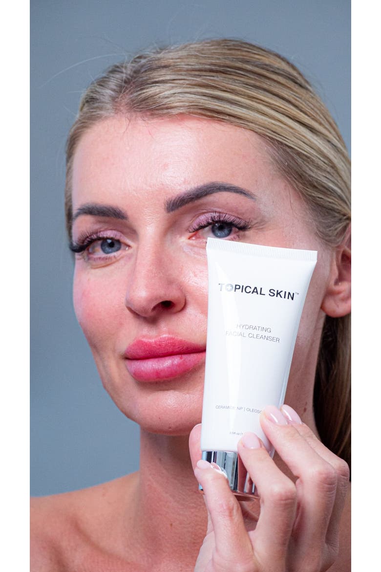 Hydrating Facial Cleanser With Oleosomes And Ceramide, Alternate, color, No color