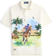 Polo Ralph Lauren Classic Fit Cotton Piqué Graphic Polo