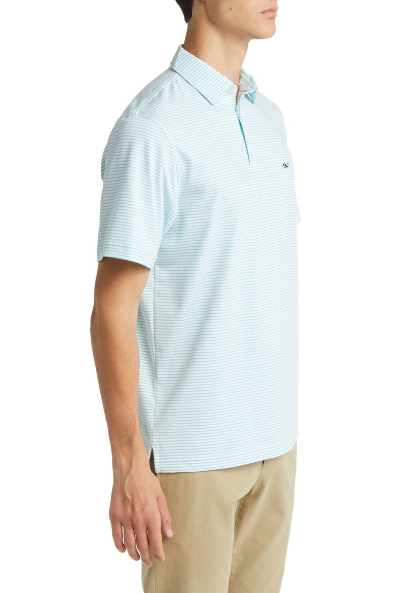 Bradley Stripe Sankaty Performance Polo, Alternate, color, ANDROS BLUE TEJEDA