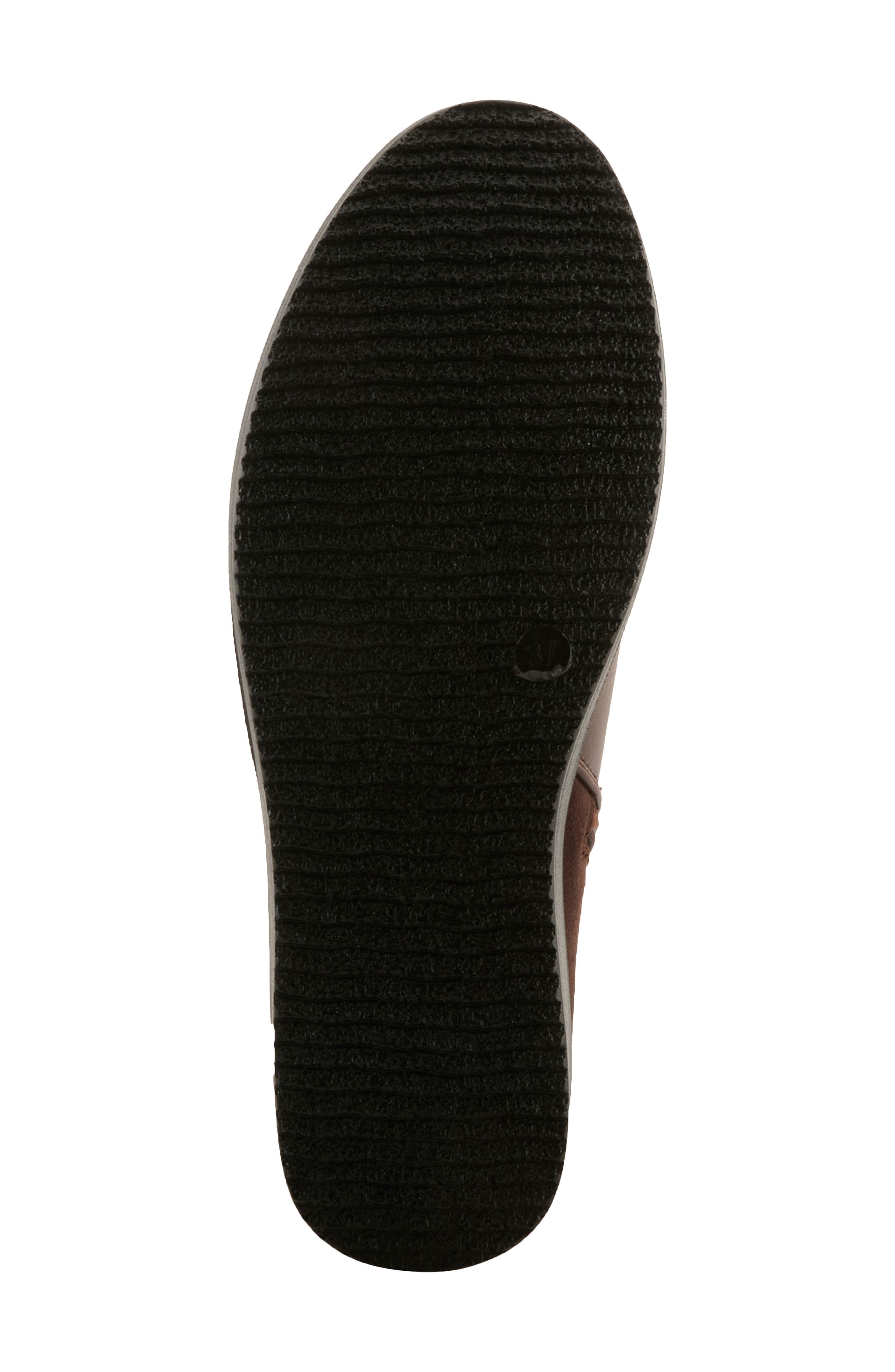 Calimera Faux Leather Bootie, Alternate, color, BROWN