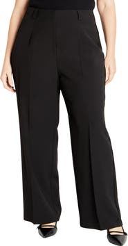 City Chic Soraya Pleat Wide Leg Pants