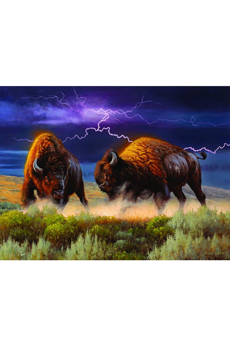 Thunderstruck 500 piece Jigsaw Puzzle for Adults, Alternate, color, Multicolor