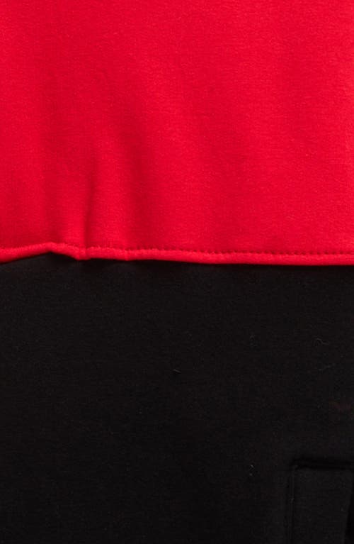TINY TRIBE TINY TRIBE KIDS' SEGMENT HALF ZIP SWEATSHIRT