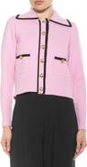 Alexia Admor Mari Tipped Sweater Jacket