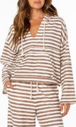 Roxy Rich Coast Stripe Hooded Sweatshirt